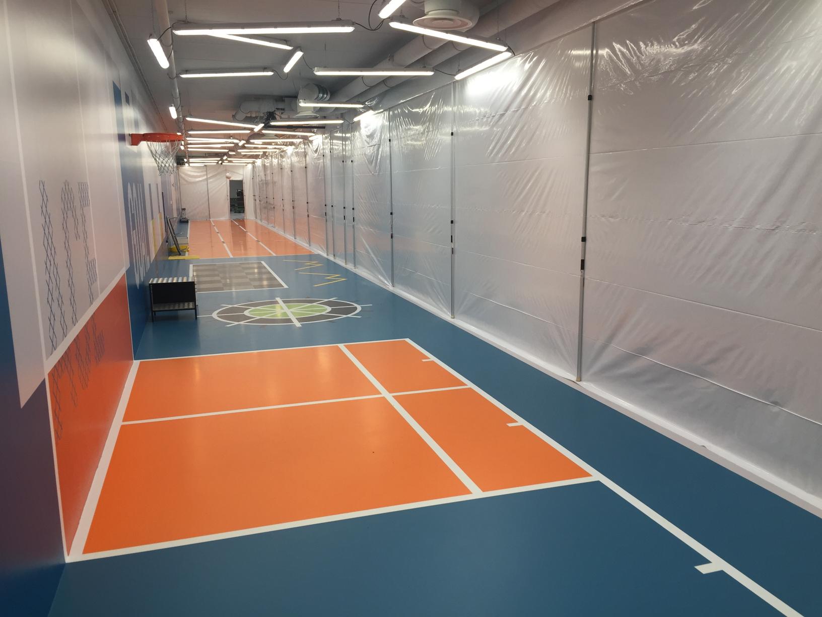Stofscherm KNVB 2 stofschermhuren.nl